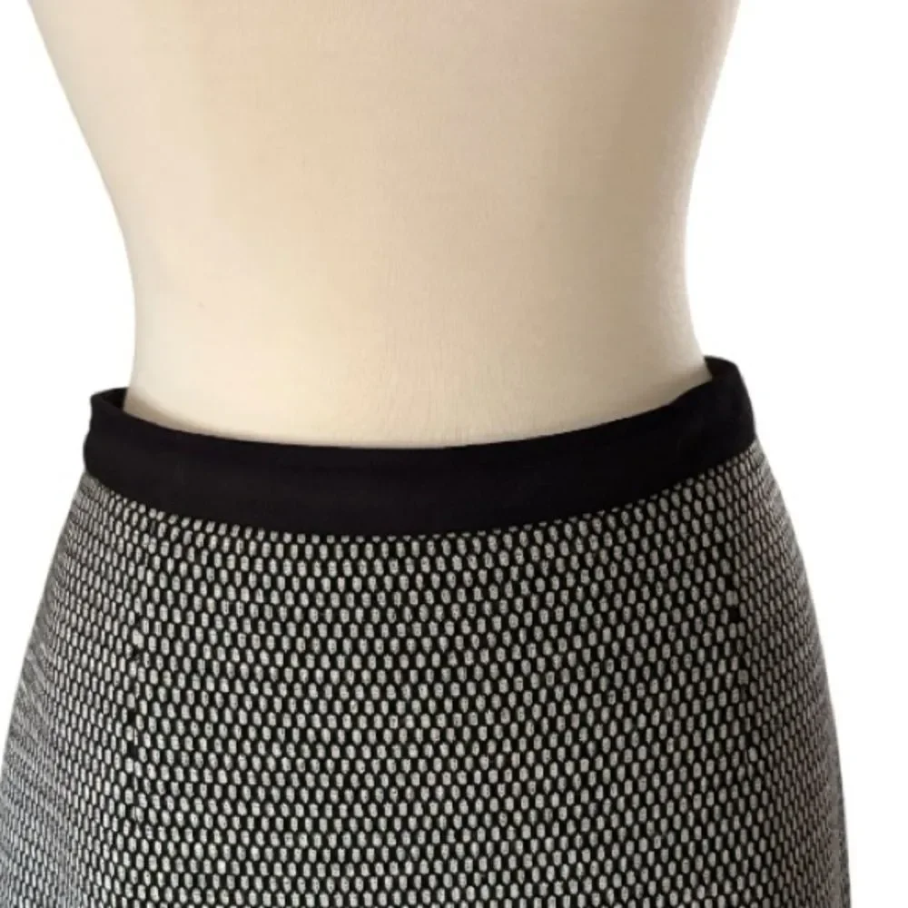 Classiques Entier High Waist Pencil Skirt Honeycomb Print Size 14